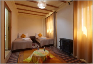 Double Twin Room in Imlil - Book Your Stay at Dar Atas Charme