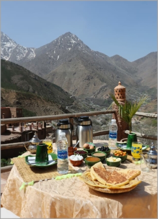 Authentic Moroccan Cuisine at our Restaurant in Dar Atlas Charme